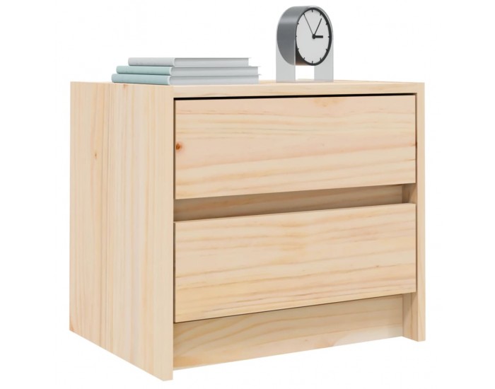 Sonata H Нощни шкафчета, 2 бр, 40x31x35,5 см, борово дърво масив