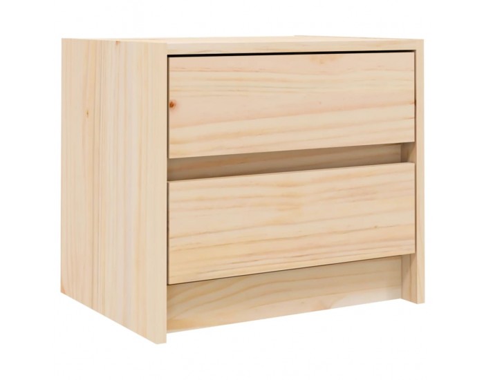 Sonata H Нощни шкафчета, 2 бр, 40x31x35,5 см, борово дърво масив