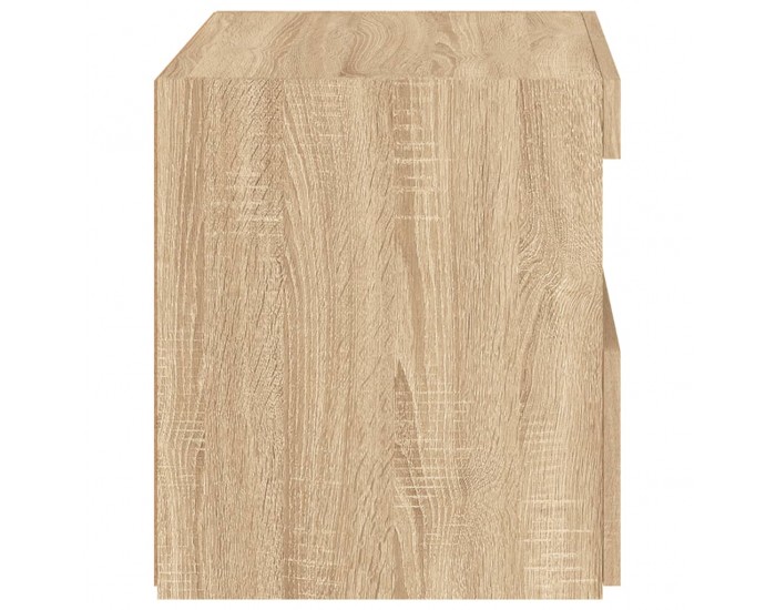 Sonata H Нощни шкафчета с LED осветление, 2 бр, сонома дъб, 50x40x45 см