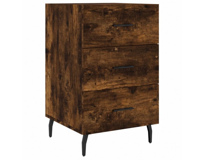 Sonata H Нощно шкафче, опушен дъб, 40x40x66 см, инженерно дърво