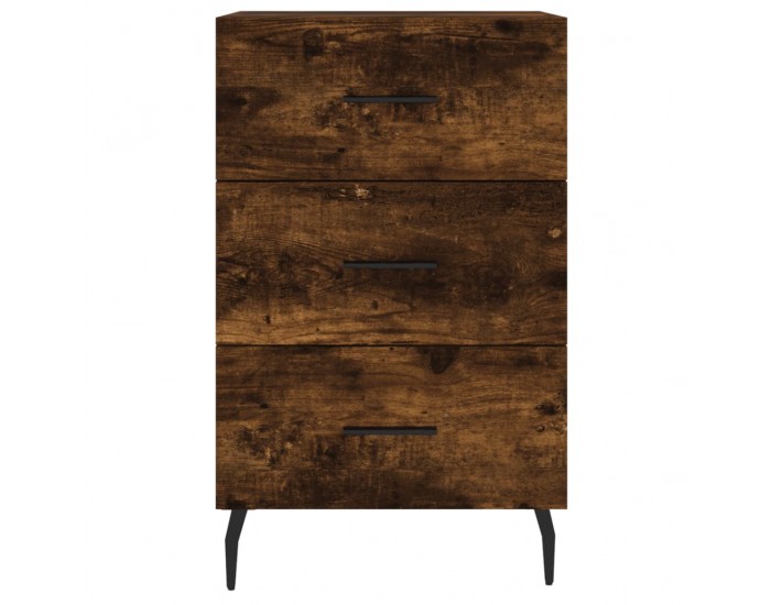 Sonata H Нощно шкафче, опушен дъб, 40x40x66 см, инженерно дърво