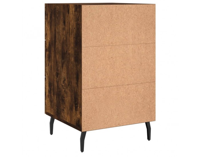 Sonata H Нощно шкафче, опушен дъб, 40x40x66 см, инженерно дърво