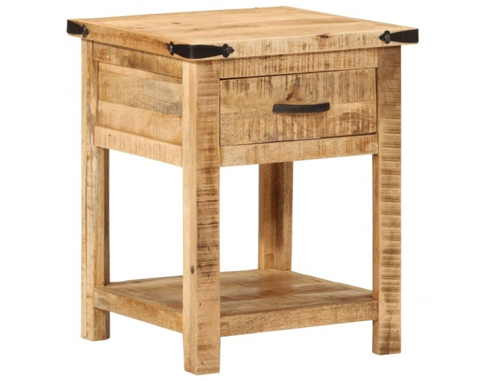 Sonata H Нощно шкафче, 40x40x50 см, мангово дърво масив