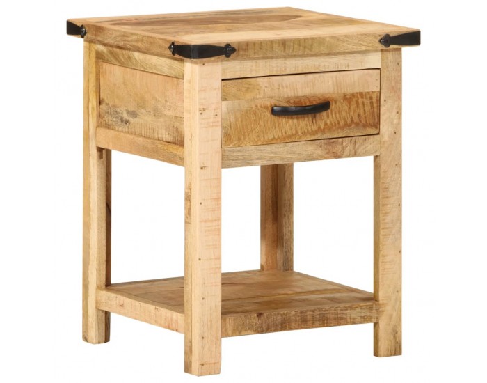 Sonata H Нощно шкафче, 40x40x50 см, мангово дърво масив