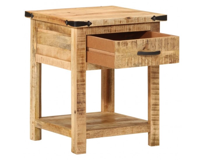 Sonata H Нощно шкафче, 40x40x50 см, мангово дърво масив