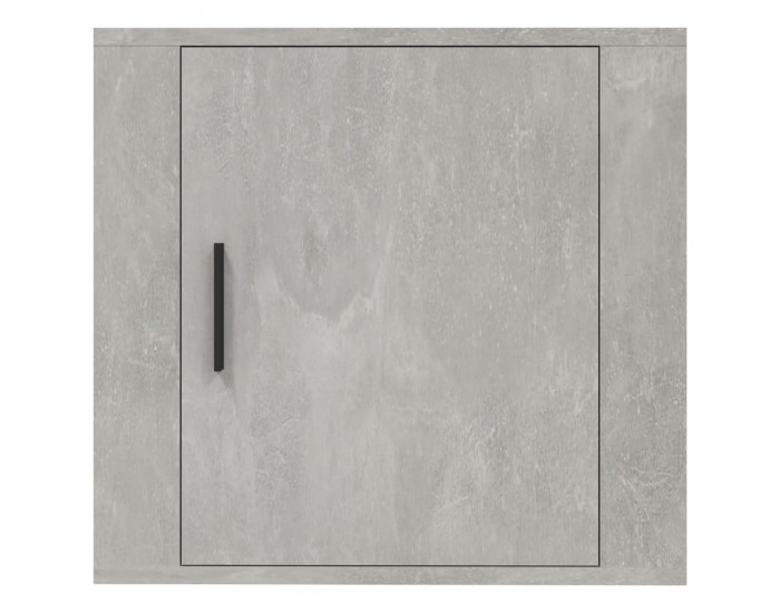 Sonata H Нощни шкафчета за стенен монтаж 2 бр бетонно сиви 50x30x47 см