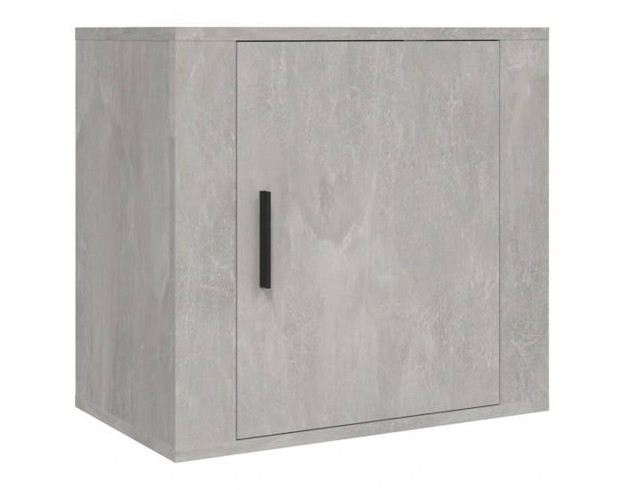 Sonata H Нощни шкафчета за стенен монтаж 2 бр бетонно сиви 50x30x47 см