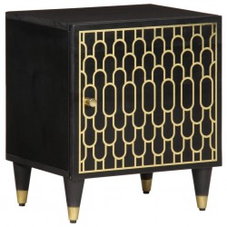 Sonata H Нощно шкафче, 40x33x46 см, масивно мангово дърво - Нощни шкафчета