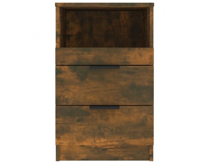 Sonata H Нощни шкафчета, 2 бр, Опушен дъб, инженерно дърво