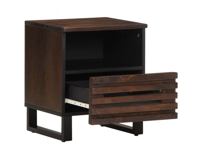 Sonata H Нощно шкафче, 40x34x46 см, масивно мангово дърво