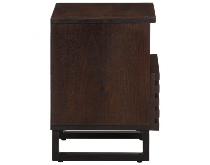 Sonata H Нощно шкафче, 40x34x46 см, масивно мангово дърво