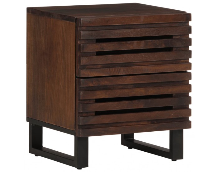 Sonata H Нощно шкафче, 40x34x46 см, масивно мангово дърво