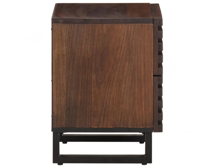 Sonata H Нощно шкафче, 40x34x46 см, масивно мангово дърво