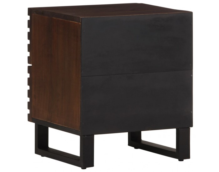 Sonata H Нощно шкафче, 40x34x46 см, масивно мангово дърво