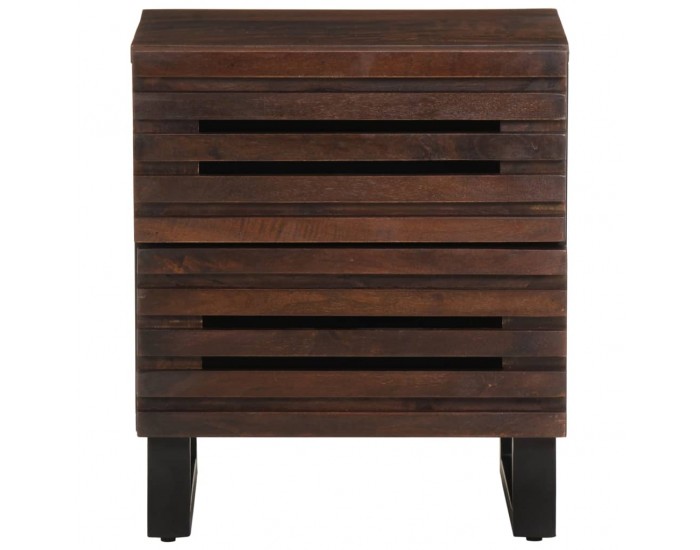 Sonata H Нощно шкафче, 40x34x46 см, масивно мангово дърво