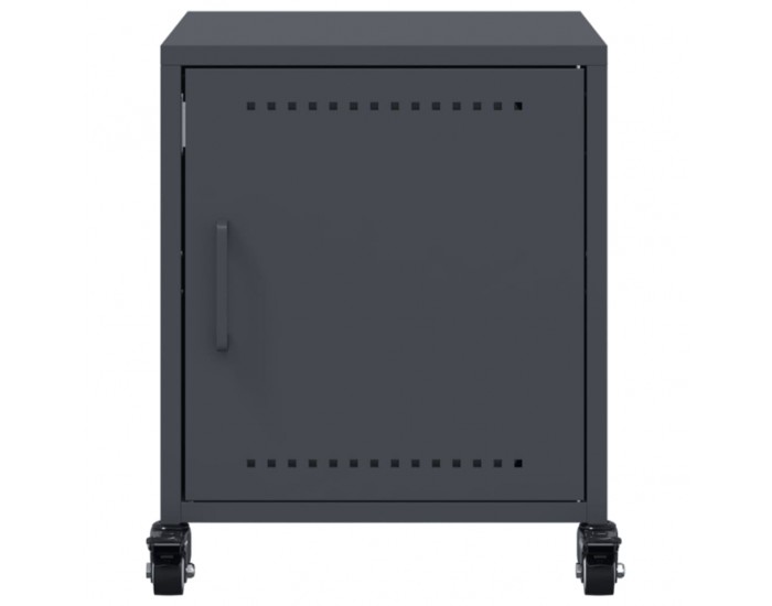 Sonata H Нощно шкафче, антрацит, 36x39x43,5 см, стомана