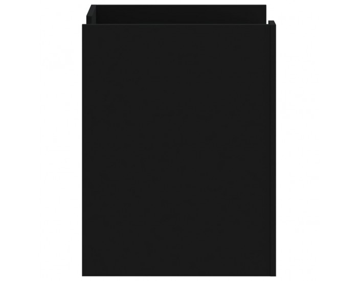 Sonata H Нощно шкафче, черно, 45x50x65 см, инженерно дърво