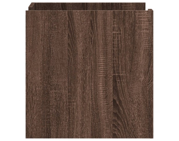 Sonata H Нощно шкафче, кафяв дъб, 45x50x50 см, инженерно дърво