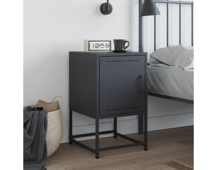 Sonata H Нощно шкафче, антрацит, 36x39x60,5 см, стомана