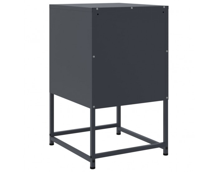 Sonata H Нощно шкафче, антрацит, 36x39x60,5 см, стомана