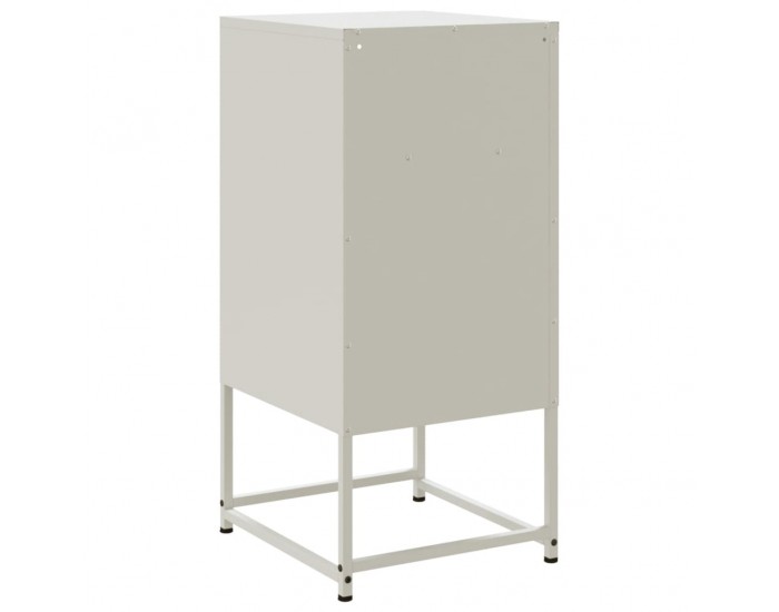 Sonata H Нощно шкафче, бяло, 36x39x78 см, стомана