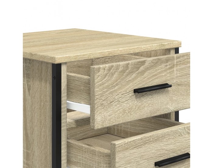 Sonata H Нощно шкафче, дъб сонома, 40x41x40 см, инженерно дърво