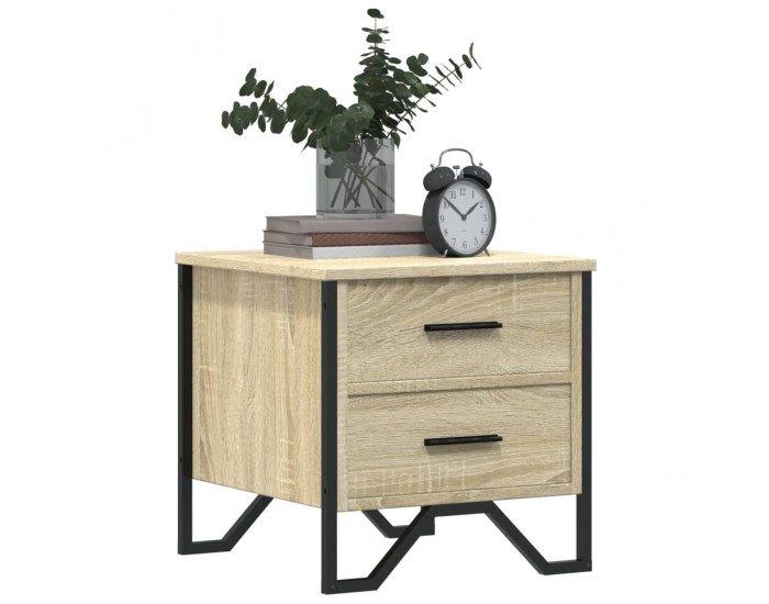 Sonata H Нощно шкафче, дъб сонома, 40x41x40 см, инженерно дърво