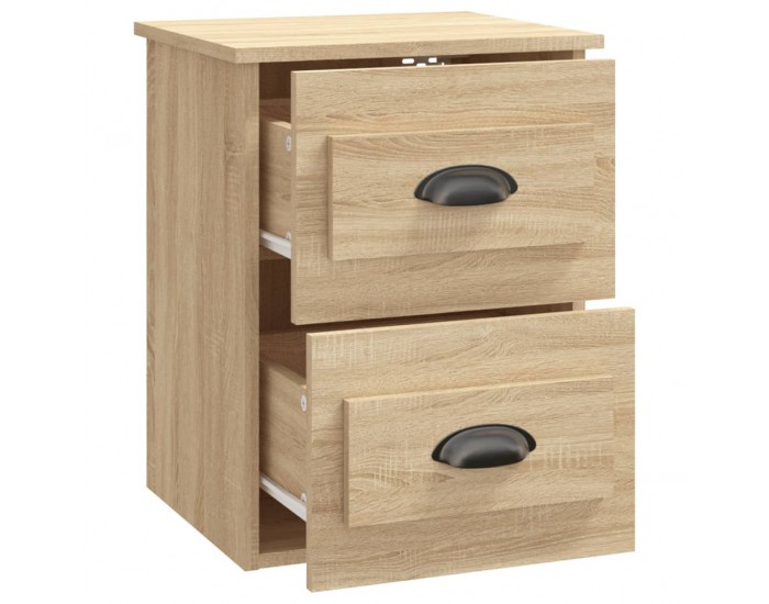 Sonata H Нощно шкафче за стенен монтаж, сонома дъб, 41,5x36x53 см