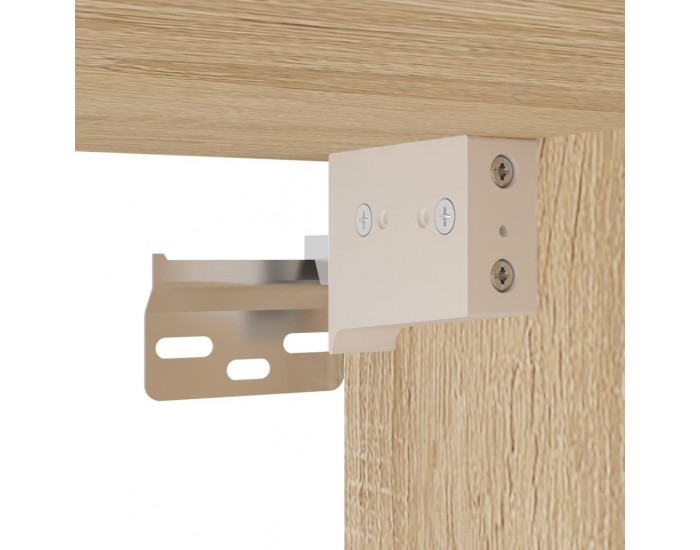 Sonata H Нощно шкафче за стенен монтаж, сонома дъб, 41,5x36x53 см