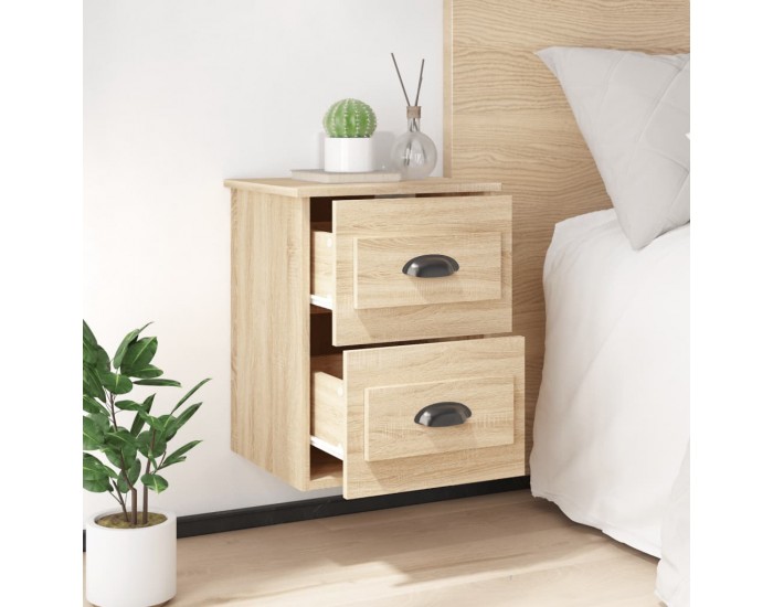 Sonata H Нощно шкафче за стенен монтаж, сонома дъб, 41,5x36x53 см