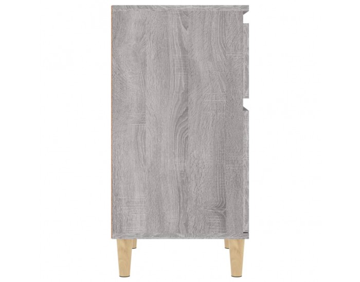 Sonata H Нощно шкафче, сив сонома, 40x35x70 см