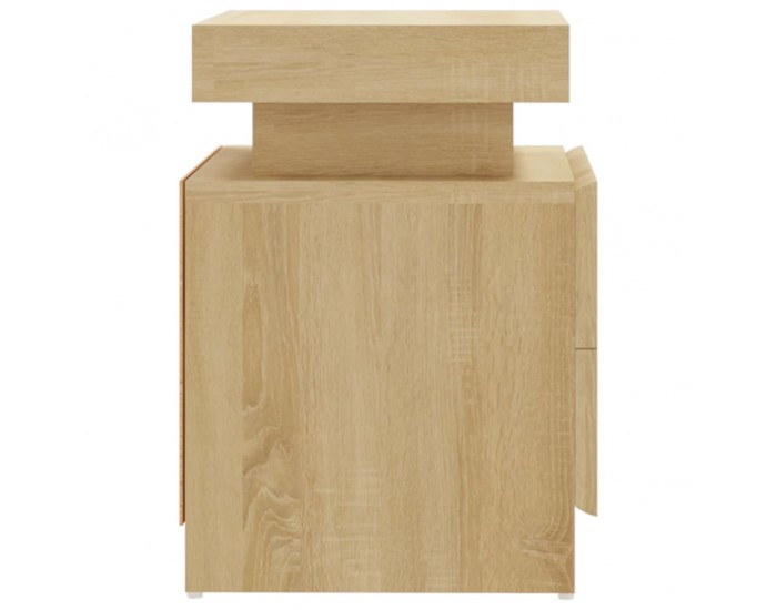 Sonata H Нощно шкафче, сонома дъб, 45x35x52 см, инженерно дърво