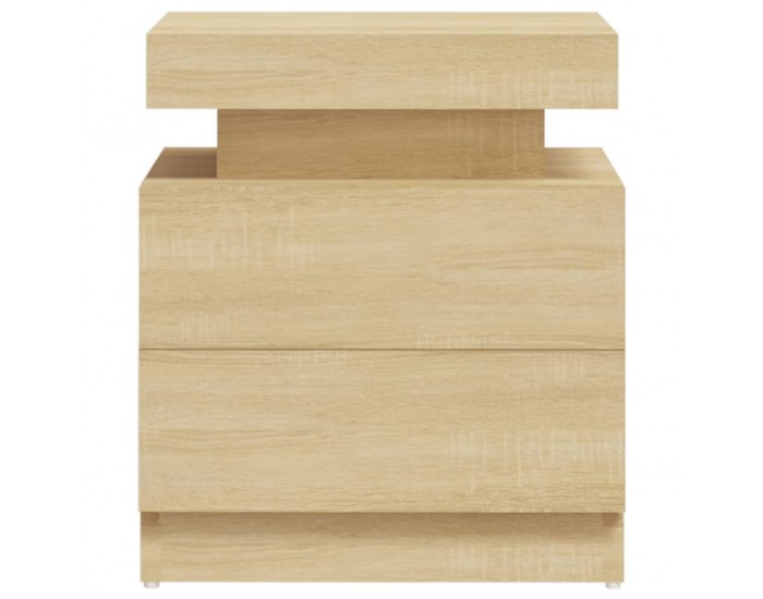Sonata H Нощно шкафче, сонома дъб, 45x35x52 см, инженерно дърво