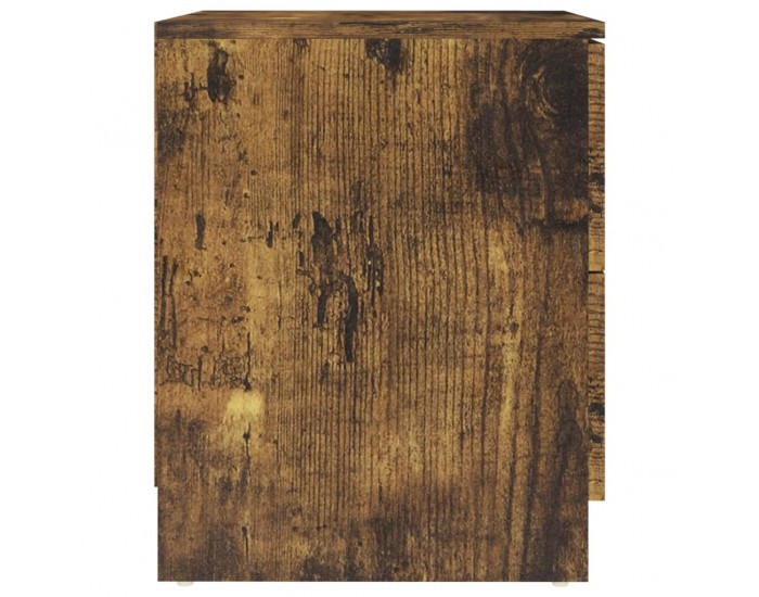 Sonata H Нощни шкафчета 2 бр опушен дъб 40x40x50 см инженерно дърво