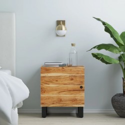 Sonata H Нощно шкафче 40x33x46 см масивна акация - Спалня