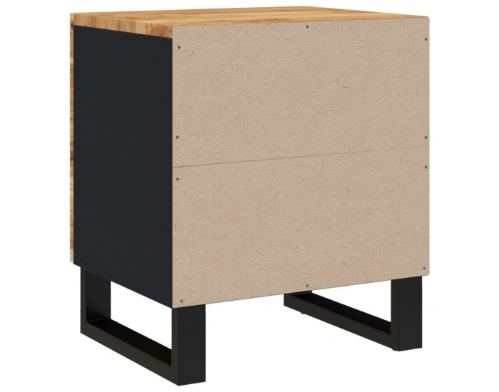 Sonata H Нощно шкафче 40x33x46 см масивна акация