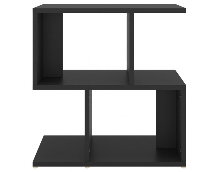 Sonata H Нощно шкафче, черно, 50x30x51,5 см, инженерно дърво