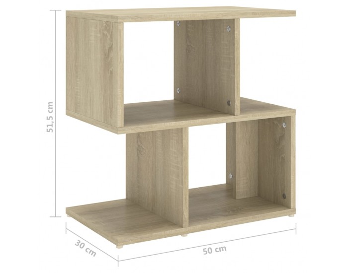 Sonata H Нощно шкафче, дъб сонома, 50x30x51,5 см, инженерно дърво