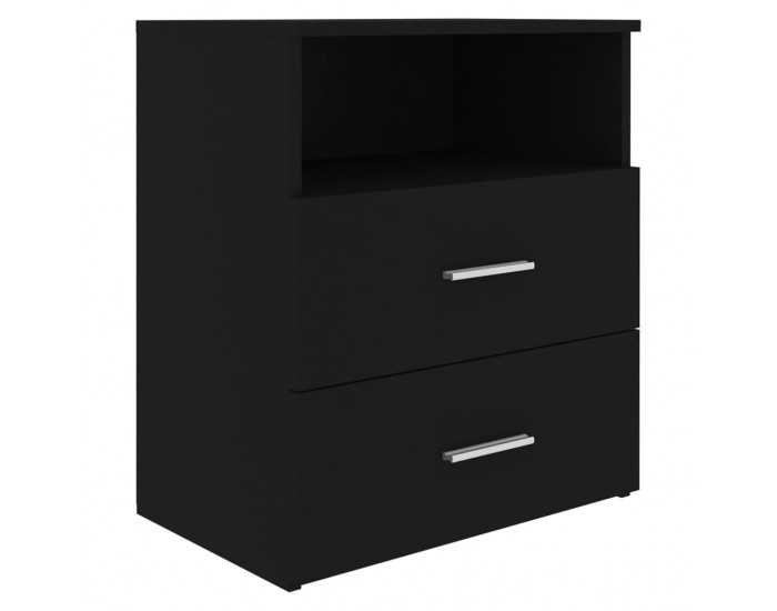 Sonata H Нощно шкафче, черно, 50x32x60 см