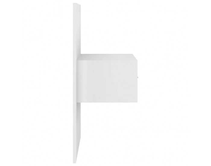 Sonata H Нощно шкафче за стенен монтаж, бяло