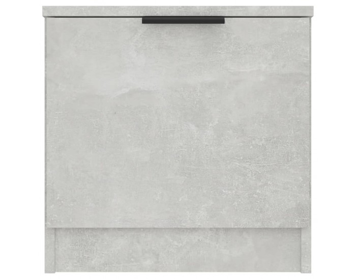 Sonata H Нощно шкафче, бетонно сиво, 40x39x40 см