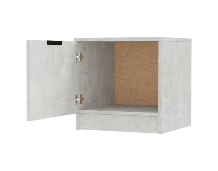 Sonata H Нощно шкафче, бетонно сиво, 40x39x40 см