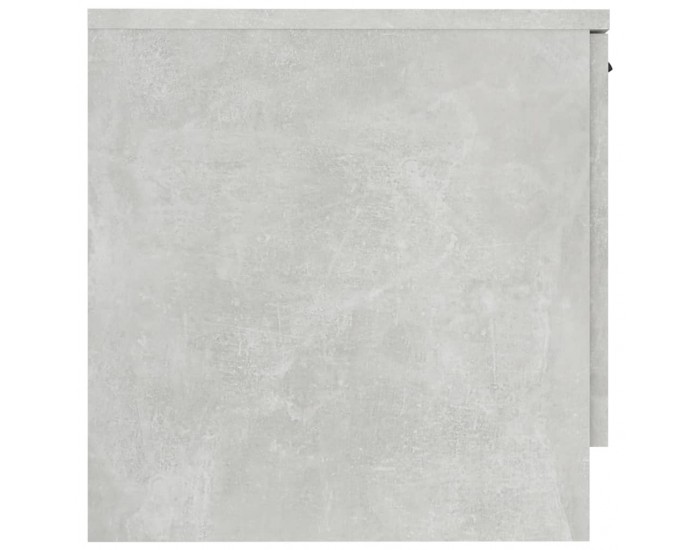 Sonata H Нощно шкафче, бетонно сиво, 40x39x40 см