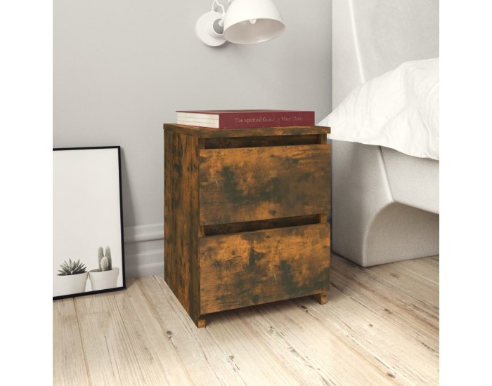 Sonata H Нощно шкафче, опушен дъб, 30x30x40 см, инженерно дърво