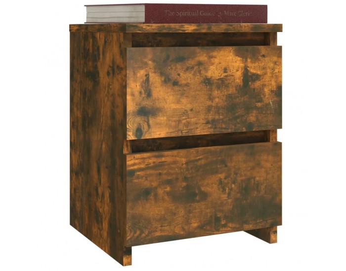 Sonata H Нощно шкафче, опушен дъб, 30x30x40 см, инженерно дърво