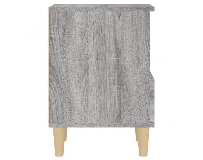 Sonata H Нощни шкафчета, 2 бр, сив сонома, 40x35x50 см