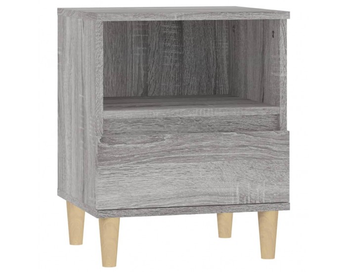 Sonata H Нощни шкафчета, 2 бр, сив сонома, 40x35x50 см