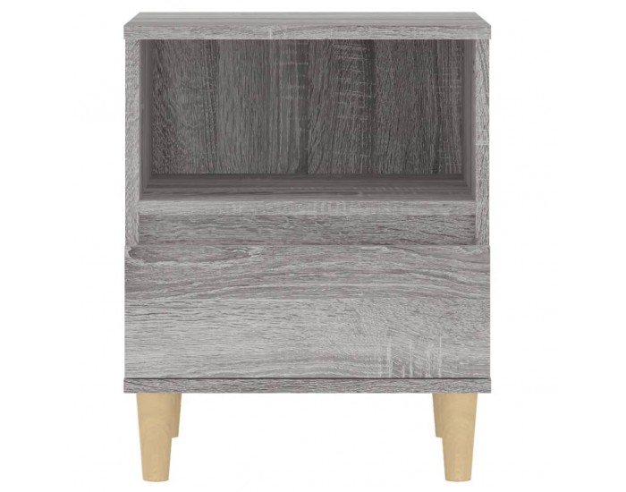 Sonata H Нощни шкафчета, 2 бр, сив сонома, 40x35x50 см
