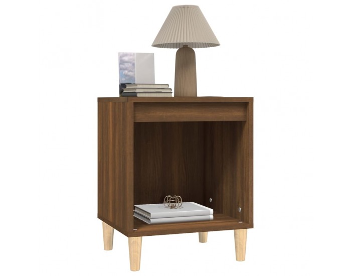 Sonata H Нощно шкафче, кафяв дъб, 40x35x50 см