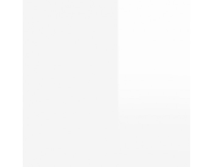 Sonata H Нощно шкафче, бял гланц, 60x35,5x45 см